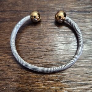 Magnetic Stainless Steel Silver  Women's Bracelet